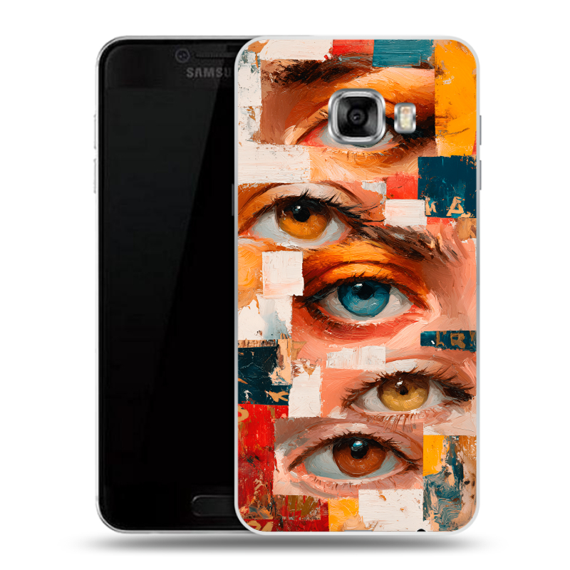 Пластиковый чехол на Samsung Galaxy C7 с принтом Модный принт Пластиковый чехол на Samsung Galaxy C7 с принтом Модный принт