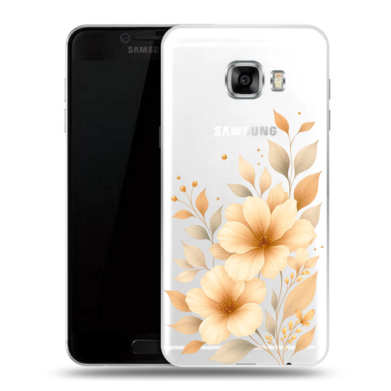 Пластиковый чехол на Samsung Galaxy C7 с принтом для девушки Пластиковый чехол на Samsung Galaxy C7 с принтом для девушки