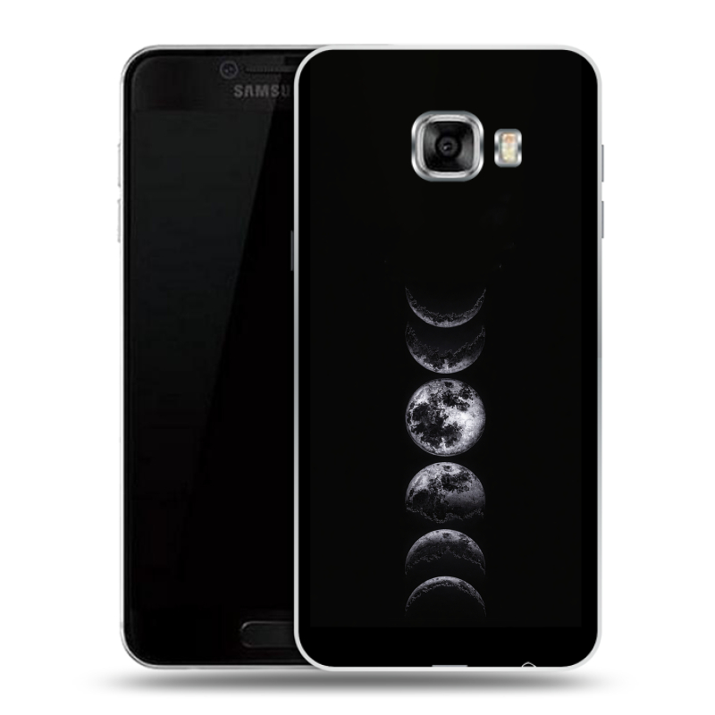 Пластиковый чехол на Samsung Galaxy C7 с принтом женский Пластиковый чехол на Samsung Galaxy C7 с принтом женский