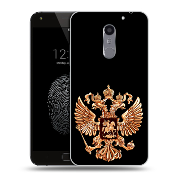 Силиконовый чехол на Umi Super с принтом Герб России золотой Силиконовый чехол на Umi Super с принтом Герб России золотой