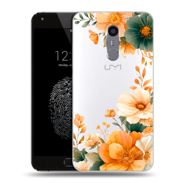 Силиконовый чехол на Umi Super с принтом Цветы принт Силиконовый чехол на Umi Super с принтом Цветы принт