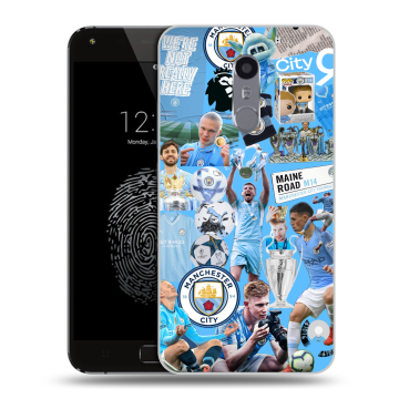 Силиконовый чехол на Umi Super с принтом Man City Манчестер Сити