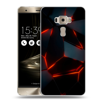 Пластиковый чехол на Asus ZenFone 3 5.5 с принтом Яркие абстракции