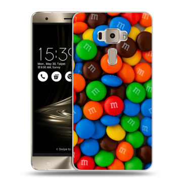 Пластиковый чехол на Asus ZenFone 3 5.5 с принтом Конфеты