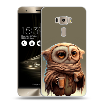 Пластиковый чехол на Asus ZenFone 3 5.5 с принтом Сова
