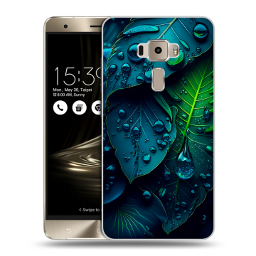 Пластиковый чехол на Asus ZenFone 3 5.5 с принтом Листья