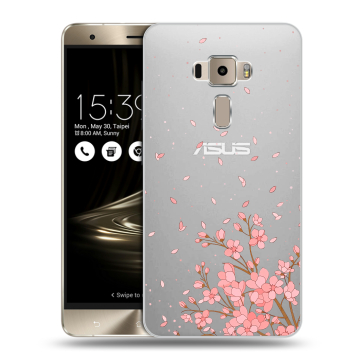 Пластиковый чехол на Asus ZenFone 3 с принтом Ветка сакуры Пластиковый чехол на Asus ZenFone 3 с принтом Ветка сакуры