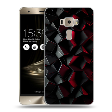 Пластиковый чехол на Asus ZenFone 3 с принтом Абстракция