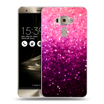 Пластиковый чехол на Asus ZenFone 3 с принтом Блестки