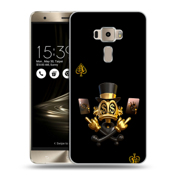Пластиковый чехол на Asus ZenFone 3 с принтом Золотой скрудж макдак Пластиковый чехол на Asus ZenFone 3 с принтом Золотой скрудж макдак