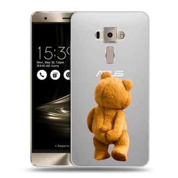 Пластиковый чехол на Asus ZenFone 3 с принтом Медведь