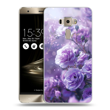 Пластиковый чехол на Asus ZenFone 3 с принтом Розы цветы