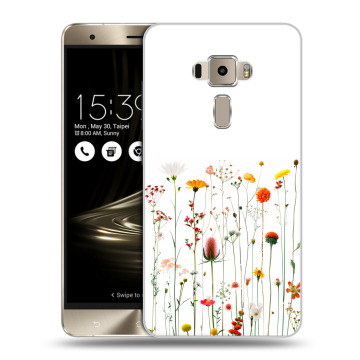 Пластиковый чехол на Asus ZenFone 3 с принтом цветы Пластиковый чехол на Asus ZenFone 3 с принтом цветы