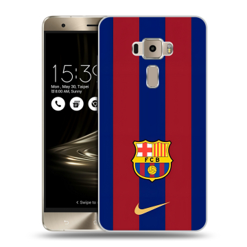 Пластиковый чехол на Asus ZenFone 3 с принтом Барселона Barcelona