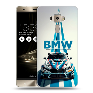 Пластиковый чехол на Asus ZenFone 3 с принтом БМВ BMW