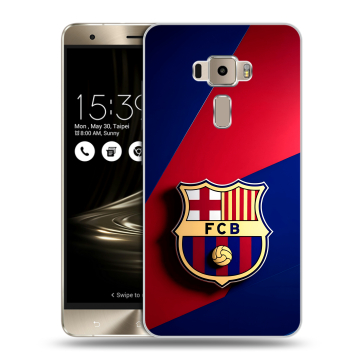 Пластиковый чехол на Asus ZenFone 3 с принтом Барселона Barcelona