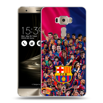 Пластиковый чехол на Asus ZenFone 3 с принтом Барселона Barcelona Пластиковый чехол на Asus ZenFone 3 с принтом Барселона Barcelona