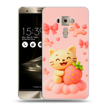 Пластиковый чехол на Asus ZenFone 3 с принтом для девочек Пластиковый чехол на Asus ZenFone 3 с принтом для девочек