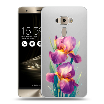 Пластиковый чехол на Asus ZenFone 3 с принтом Цветы орхидеи