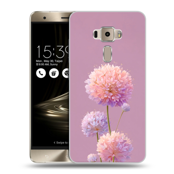 Пластиковый чехол на Asus ZenFone 3 с принтом Цветы