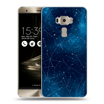 Пластиковый чехол на Asus ZenFone 3 с принтом Космос звезды