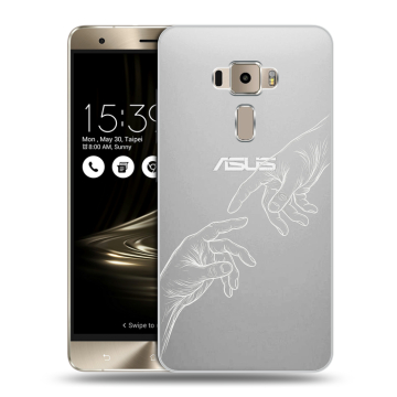 Пластиковый чехол на Asus ZenFone 3 с принтом Сотворение мира