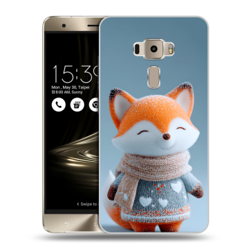 Пластиковый чехол на Asus ZenFone 3 с принтом Лиса