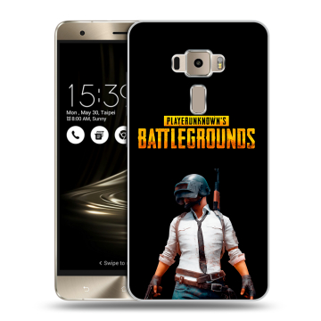 Пластиковый чехол на Asus ZenFone 3 с принтом PUGB ПАГБ