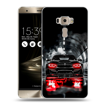 Пластиковый чехол на Asus ZenFone 3 с принтом BMW БМВ