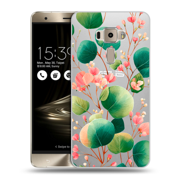 Пластиковый чехол на Asus ZenFone 3 с принтом женский