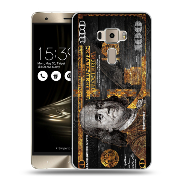 Пластиковый чехол на Asus ZenFone 3 с принтом Доллар деньги