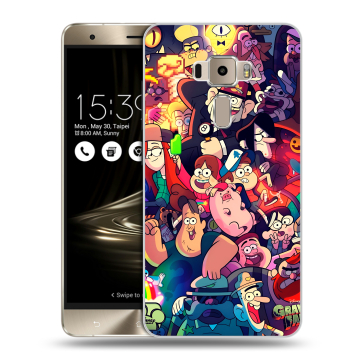 Пластиковый чехол на Asus ZenFone 3 с принтом Gravity Falls Гравити Фолз