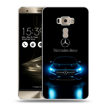 Пластиковый чехол на Asus ZenFone 3 с принтом Mercedes Мерседес Пластиковый чехол на Asus ZenFone 3 с принтом Mercedes Мерседес