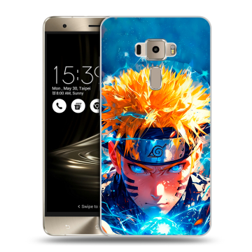 Пластиковый чехол на Asus ZenFone 3 с принтом Аниме Наруто Naruto