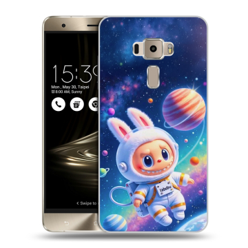 Пластиковый чехол на Asus ZenFone 3 с принтом Labubu Лабубу