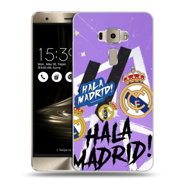 Пластиковый чехол на Asus ZenFone 3 с принтом Real Madrid Реал Мадрид