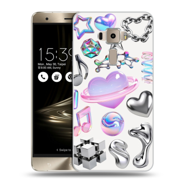Пластиковый чехол на Asus ZenFone 3 с принтом Y2K