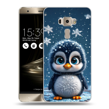 Пластиковый чехол на Asus ZenFone 3 с принтом Новый год
