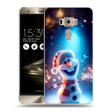 Пластиковый чехол на Asus ZenFone 3 с принтом Новый год