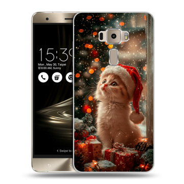 Пластиковый чехол на Asus ZenFone 3 с принтом Новый год