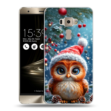 Пластиковый чехол на Asus ZenFone 3 с принтом Новый год