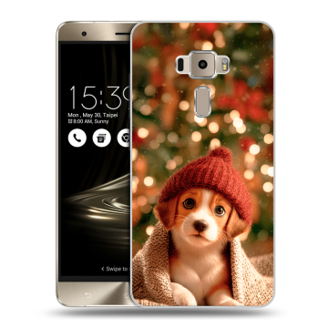 Пластиковый чехол на Asus ZenFone 3 с принтом Новый год