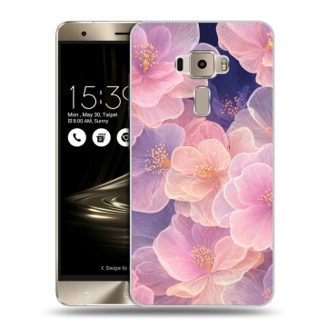 Пластиковый чехол на Asus ZenFone 3 с принтом женский