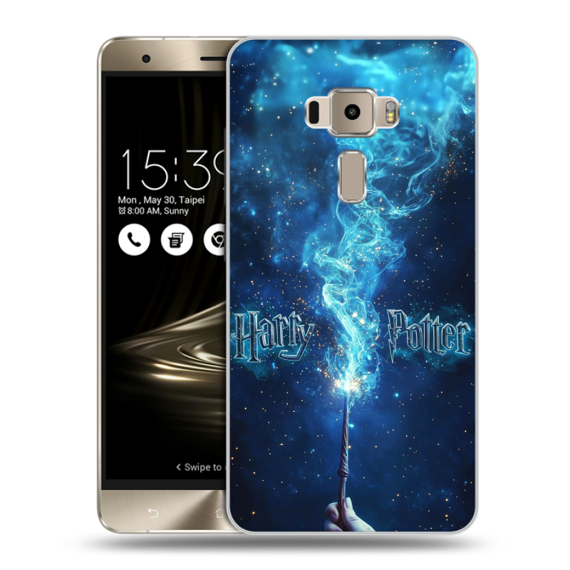 Пластиковый чехол на Asus ZenFone 3 с принтом Harry Potter Гарри Поттер Пластиковый чехол на Asus ZenFone 3 с принтом Harry Potter Гарри Поттер