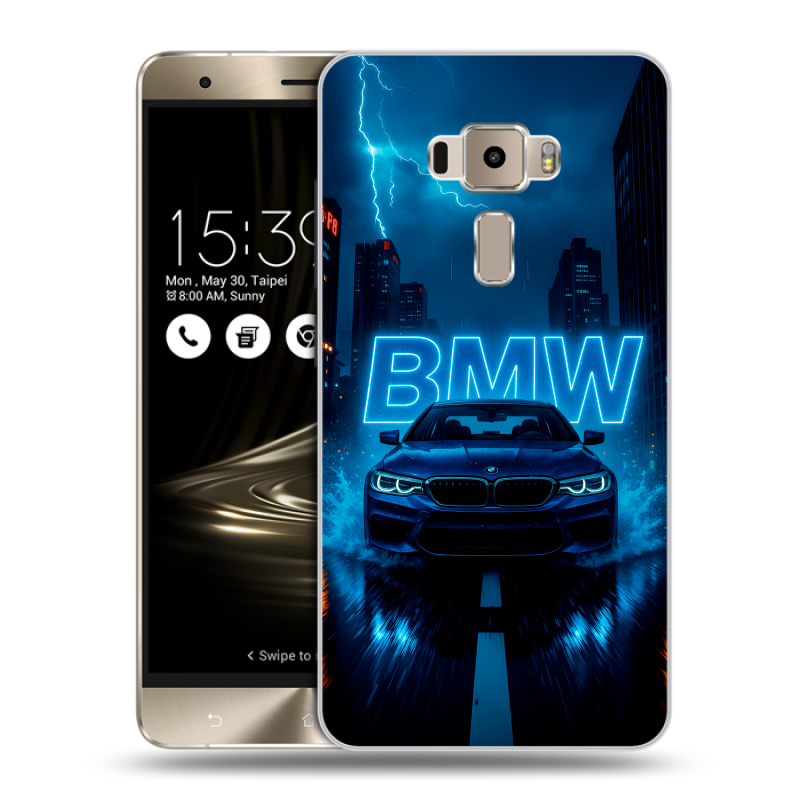 Пластиковый чехол на Asus ZenFone 3 с принтом BMW БМВ Пластиковый чехол на Asus ZenFone 3 с принтом BMW БМВ