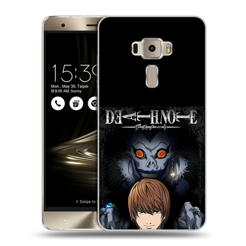 Пластиковый чехол на Asus ZenFone 3 с принтом Death note Тетрадь смерти Пластиковый чехол на Asus ZenFone 3 с принтом Death note Тетрадь смерти