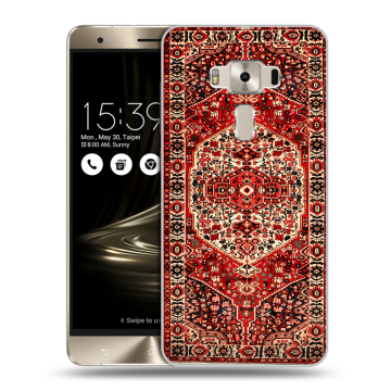Силиконовый чехол на Asus ZenFone 3 Deluxe с принтом Ковер