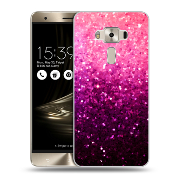 Силиконовый чехол на Asus ZenFone 3 Deluxe с принтом Блестки Силиконовый чехол на Asus ZenFone 3 Deluxe с принтом Блестки