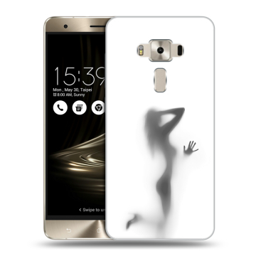 Силиконовый чехол на Asus ZenFone 3 Deluxe с принтом Силуэт