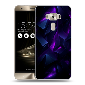 Силиконовый чехол на Asus ZenFone 3 Deluxe с принтом Абстракиция